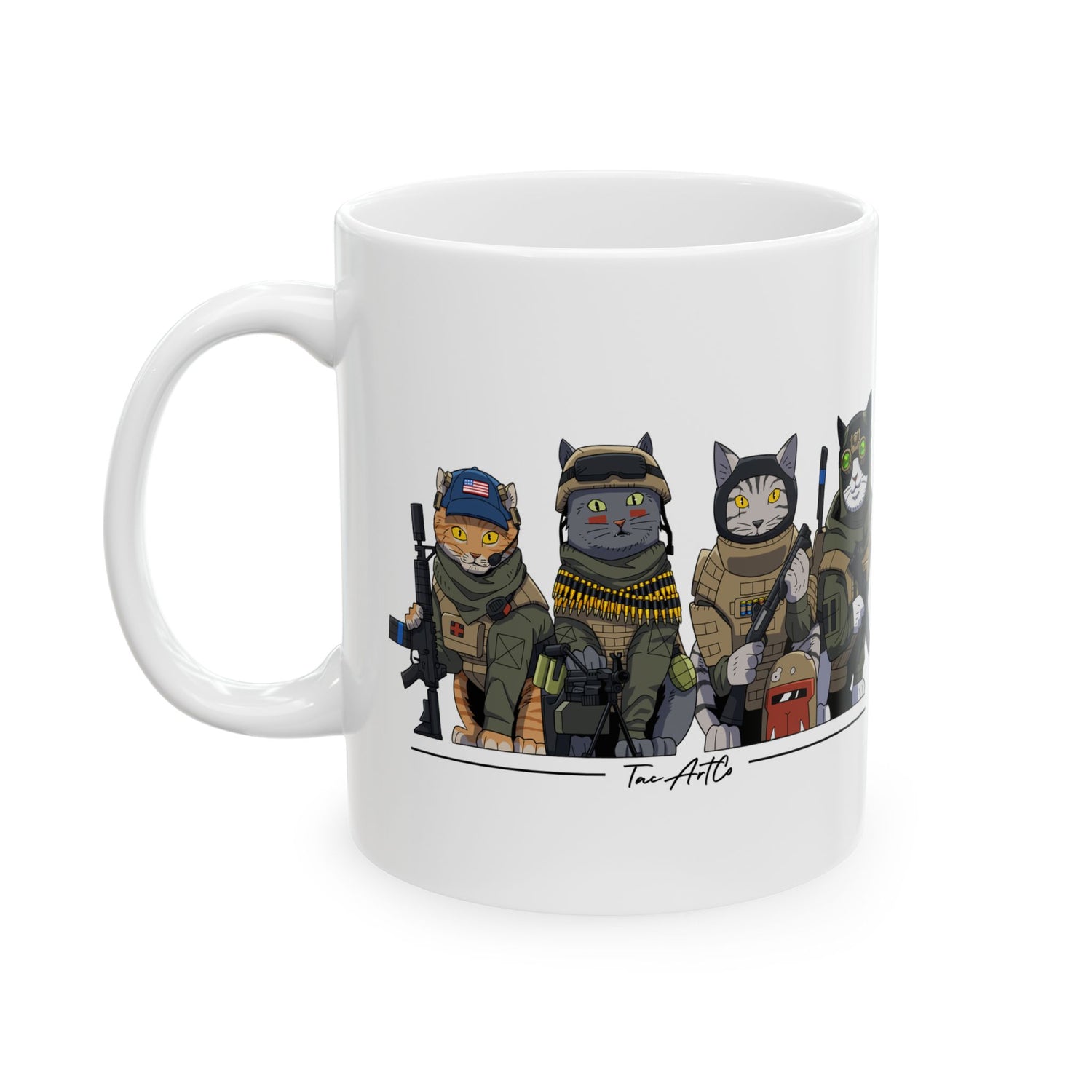 Tactical Cats – Ceramic Mug