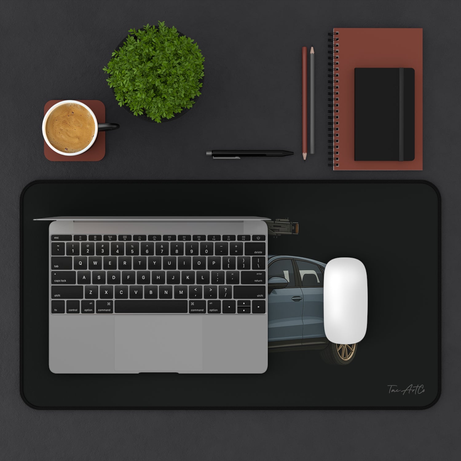 Porsche Cayenne Technical - Desk Mat