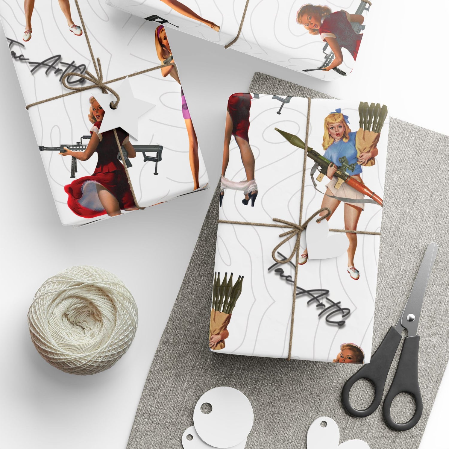 Pinup Girls v1 - Wrapping Papers