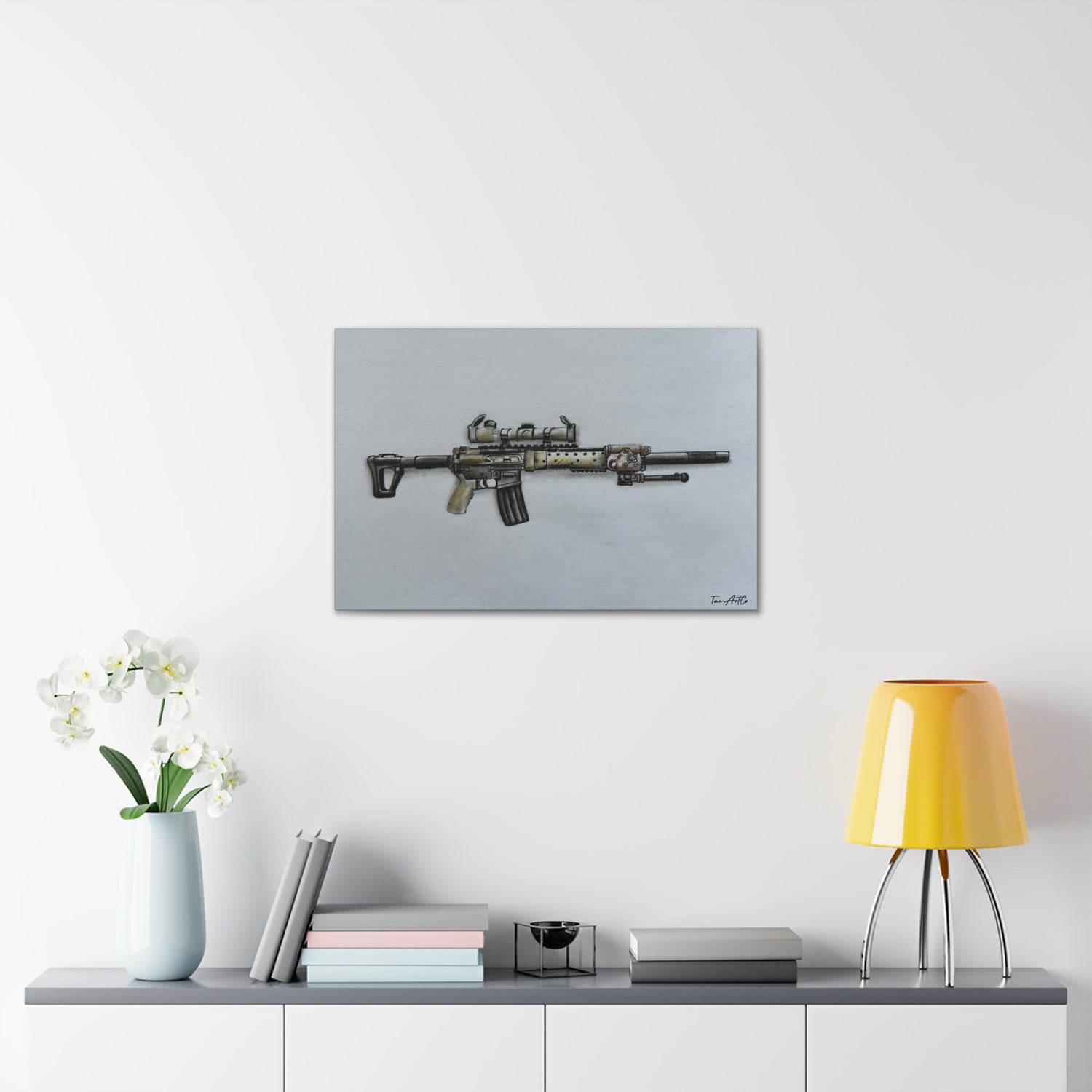 MK12 SKETCH - Canvas Print