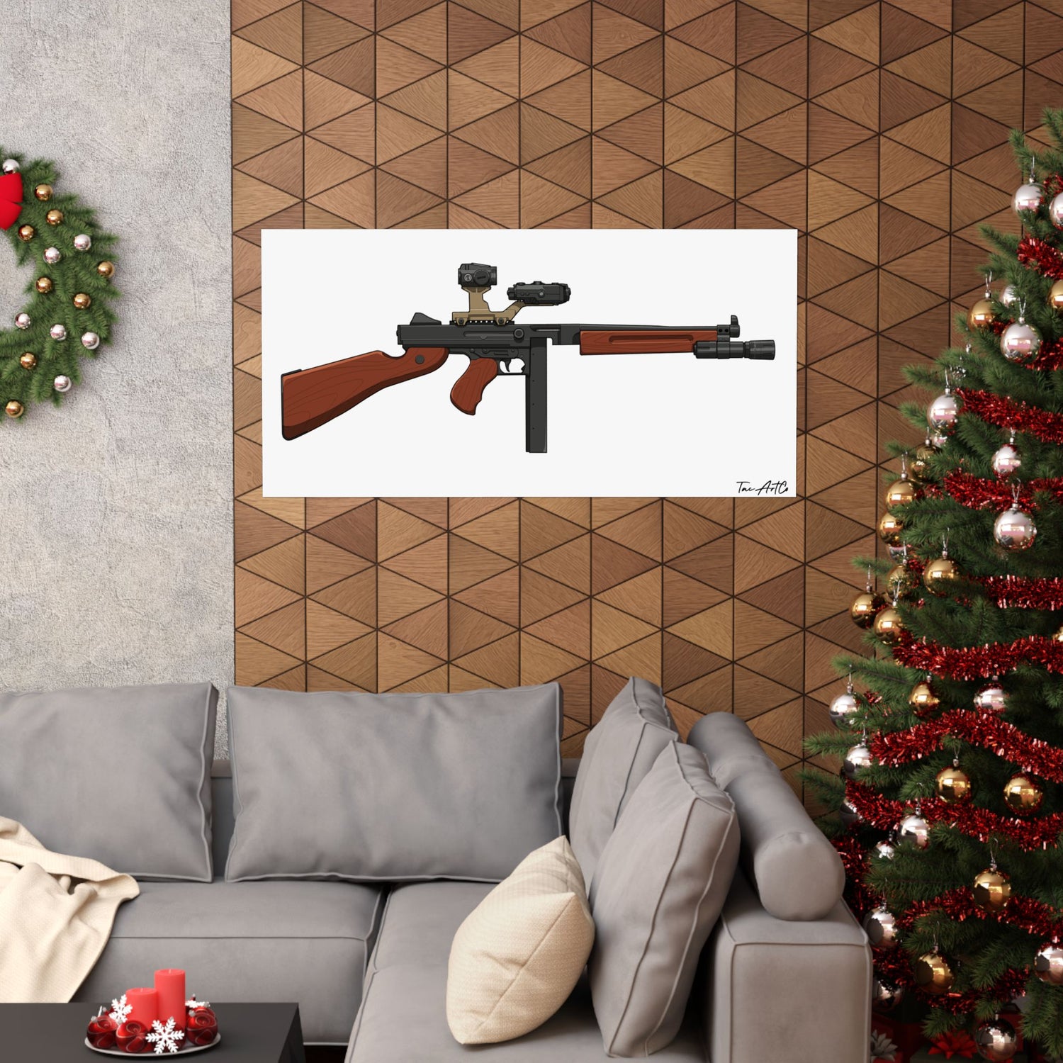 Modernized Thompson - Matte Poster