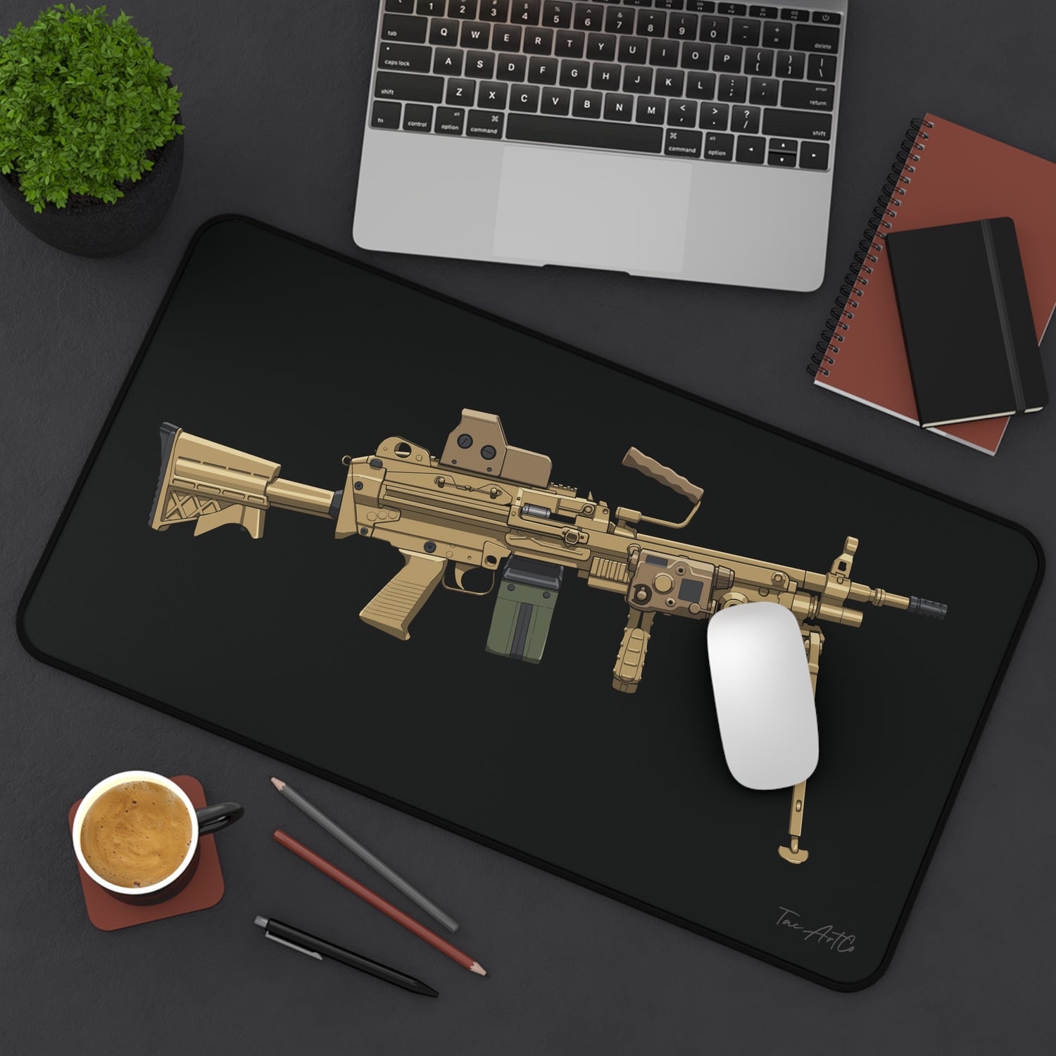 M249 LMG - Desk Mat