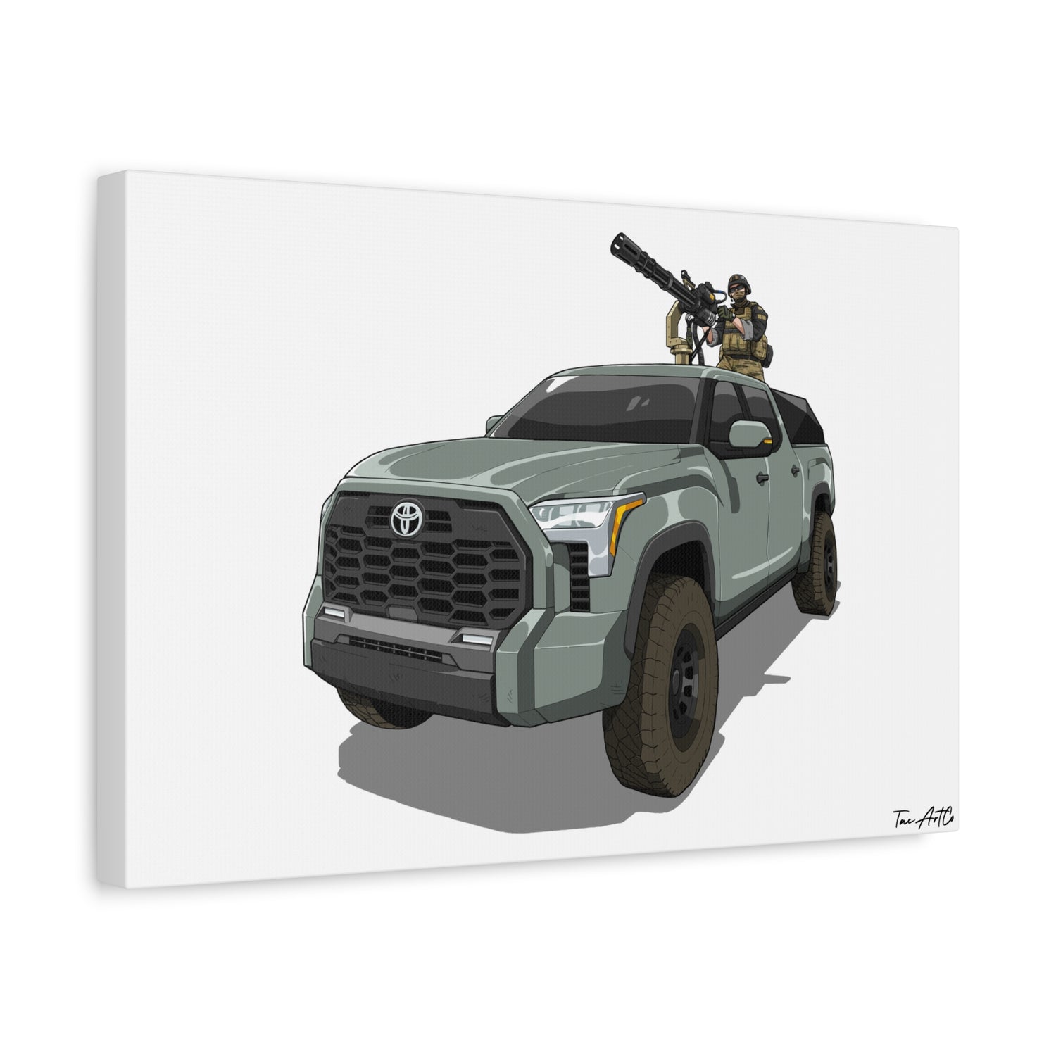 Tundra Technical – Canvas Print