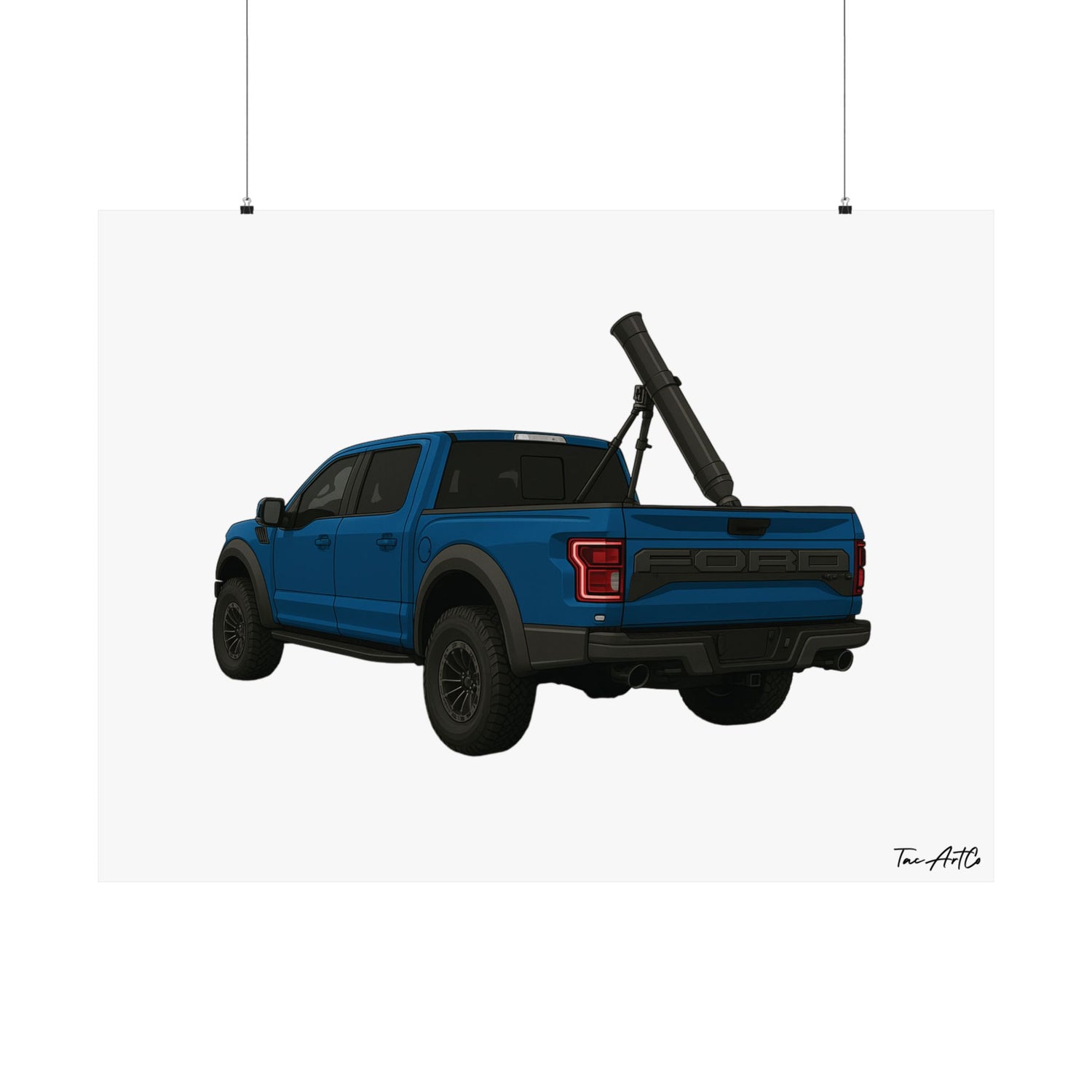 Raptor Technical - Matte Poster