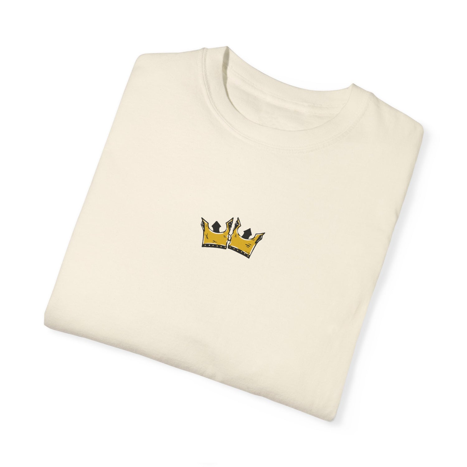 Uncrown The Kings (Small Logo v4) - Comfort Color 1717 Tee