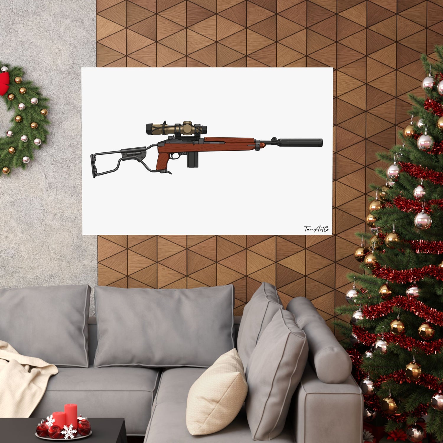 Modernized M1 Carbine - Matte Poster