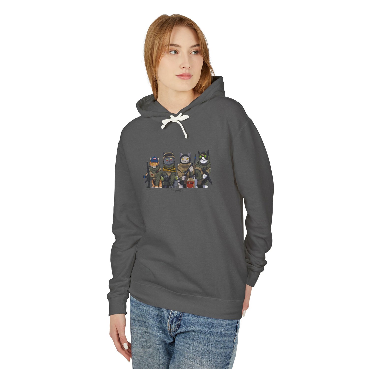 Tactical Cats – The Frontline Felines Hoodie