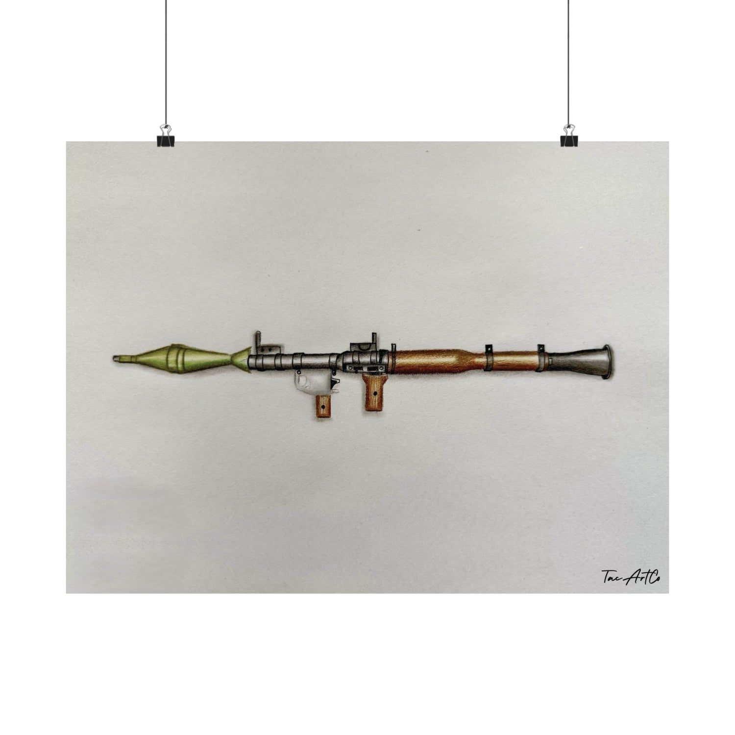 RPG Sketch - Matte Poster