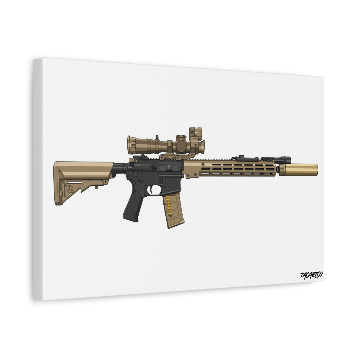 URGI Rifle - Canvas Print