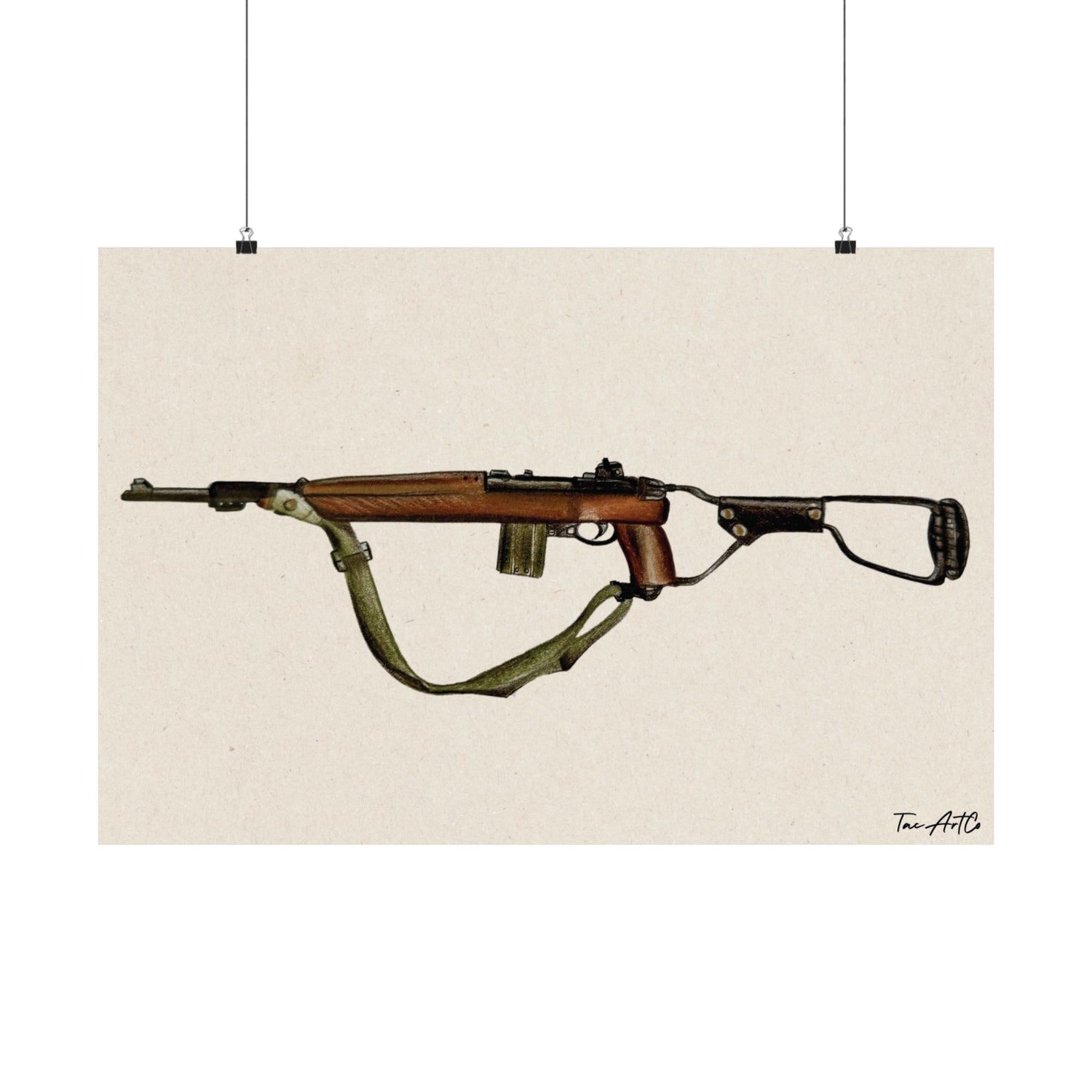 M1 Carbine - Matte Poster