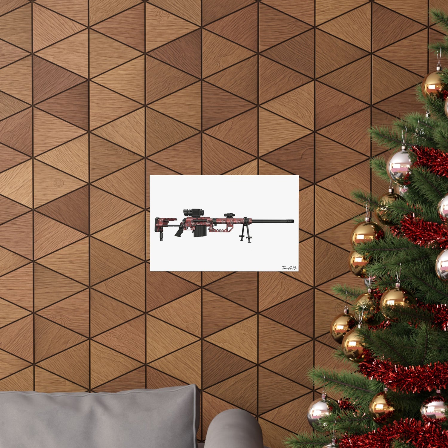 M200 Intervention COD Classic - Matte Poster