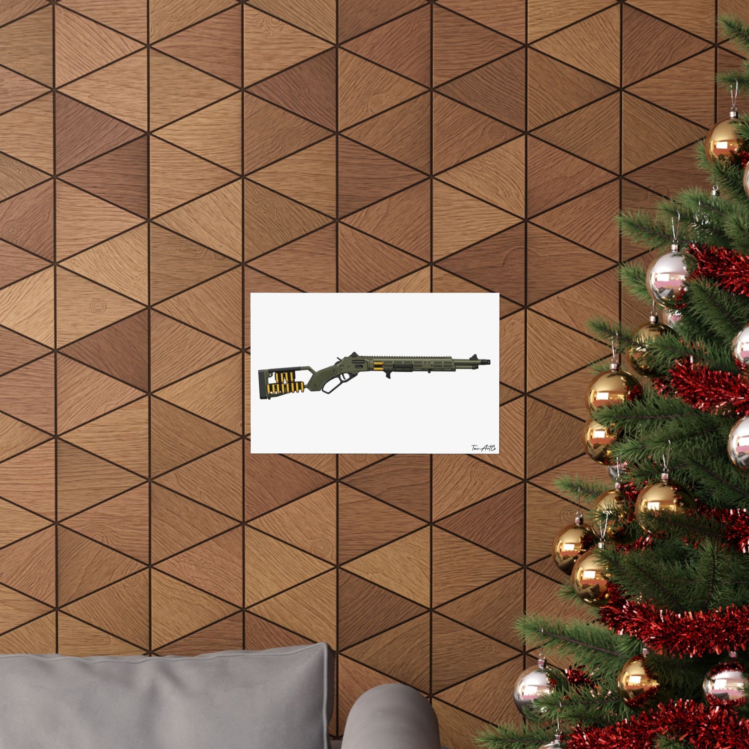 Lever Gun (MI) - Matte Poster