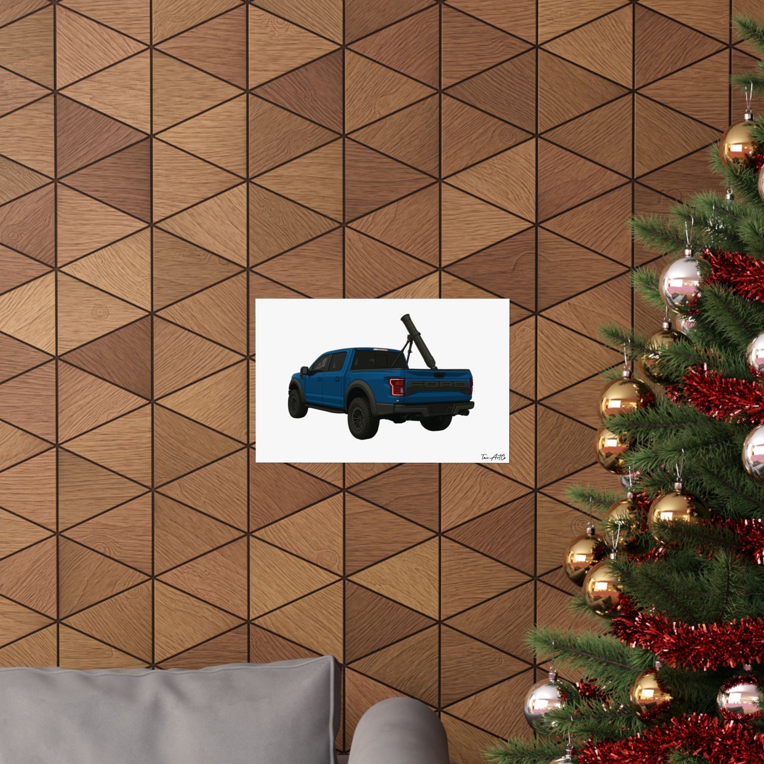 Raptor Technical - Matte Poster