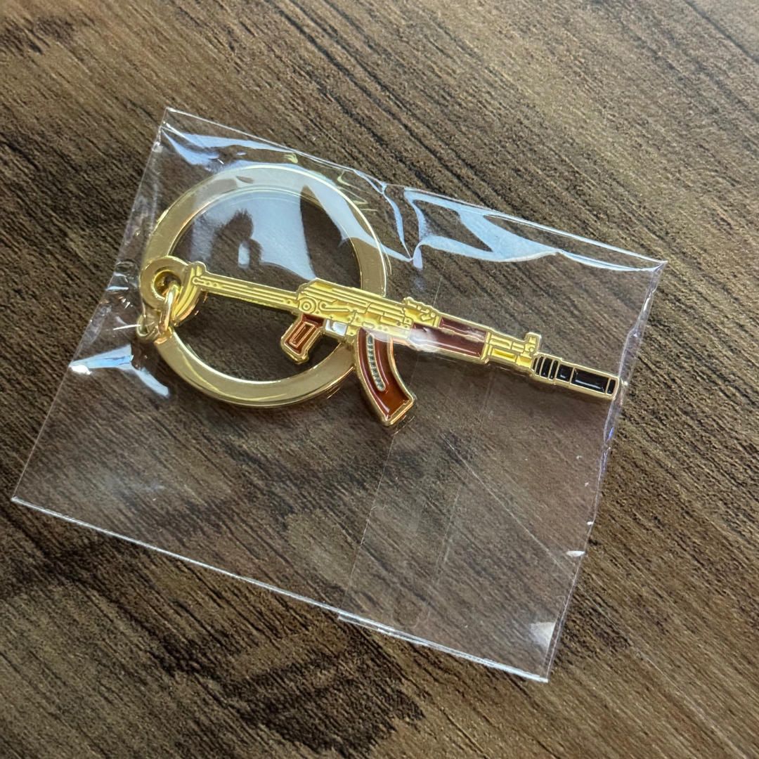 TacArtCo Gold AK - Keychain