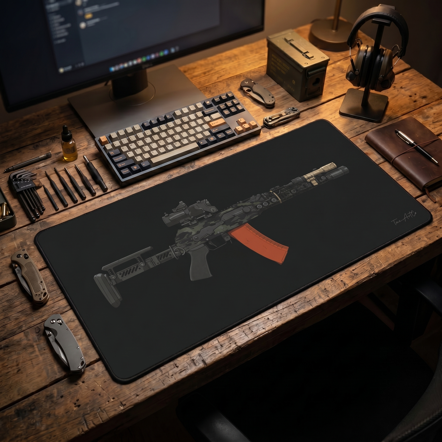 AK v4 - Desk Mat