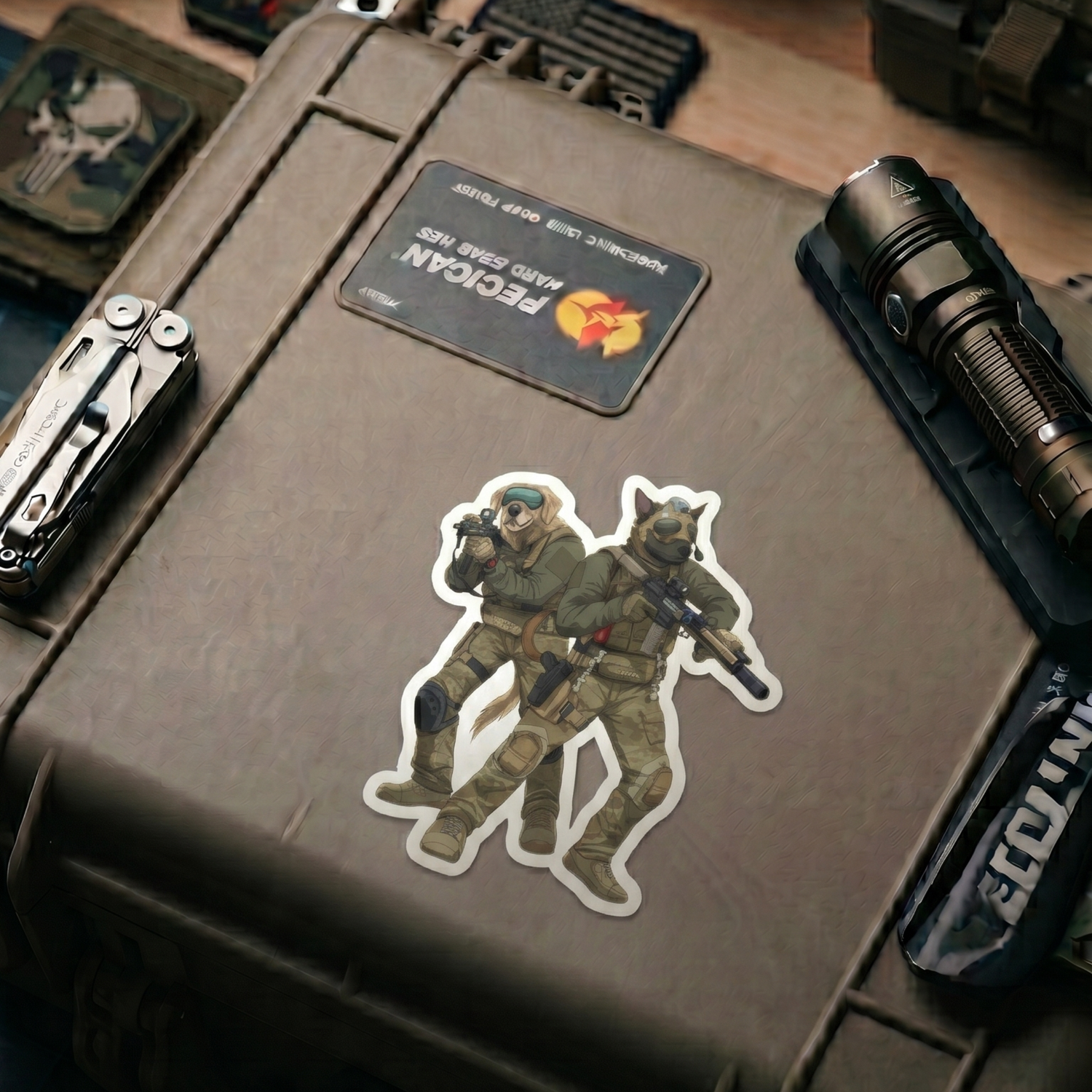 Assault Dogs - Sticker