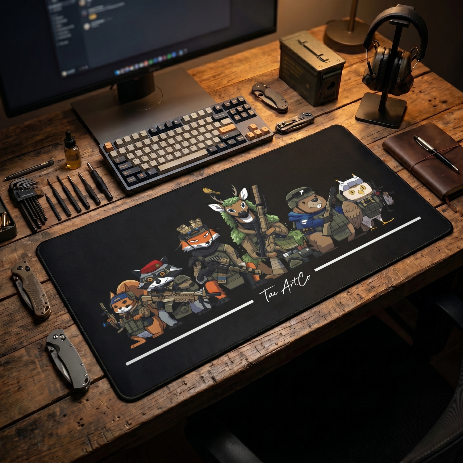 Delta Forest Unit – Tactical Desk Mat