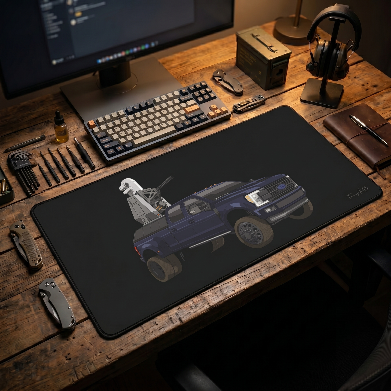F350 Technical – Desk Mat