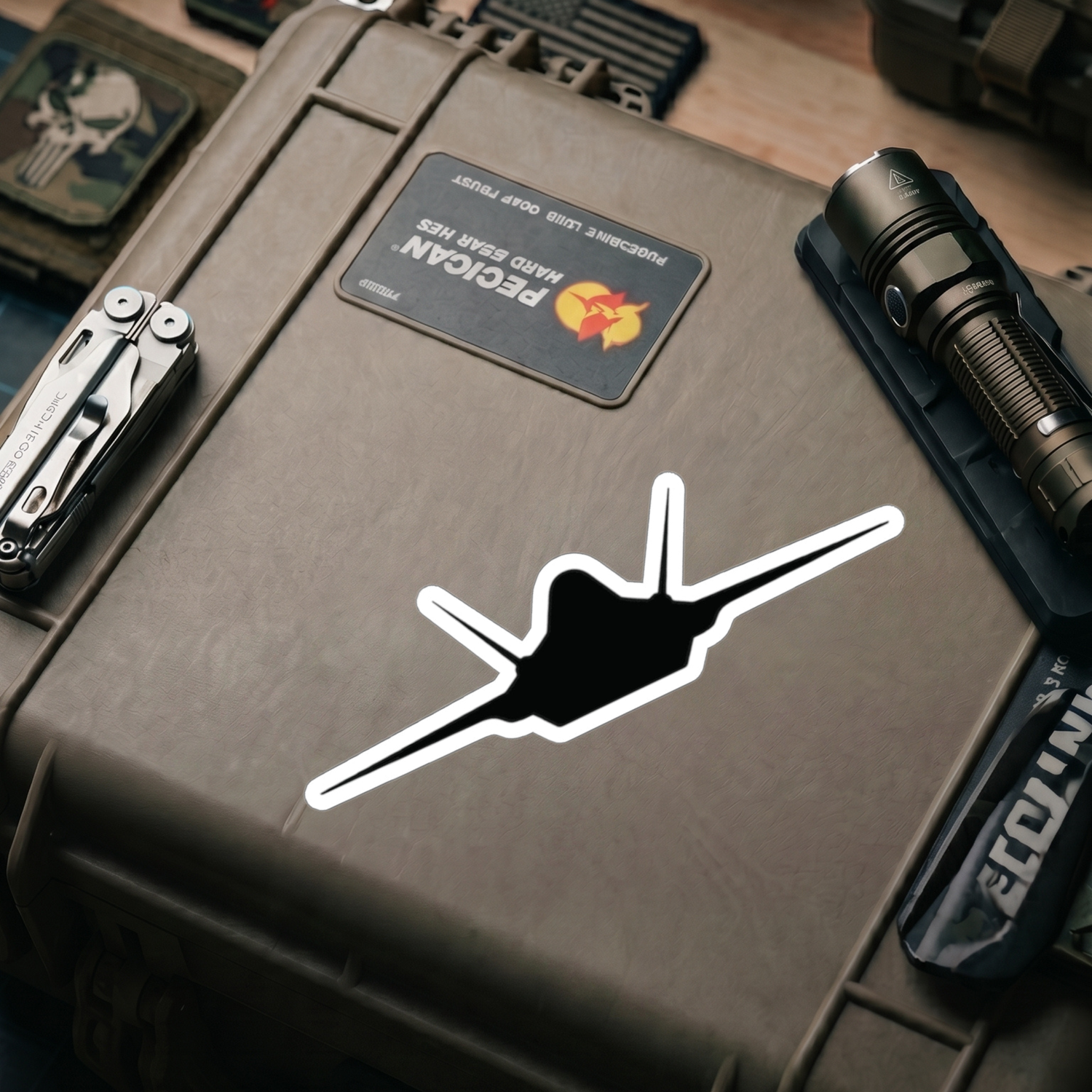 F35 Silhouette - Sticker