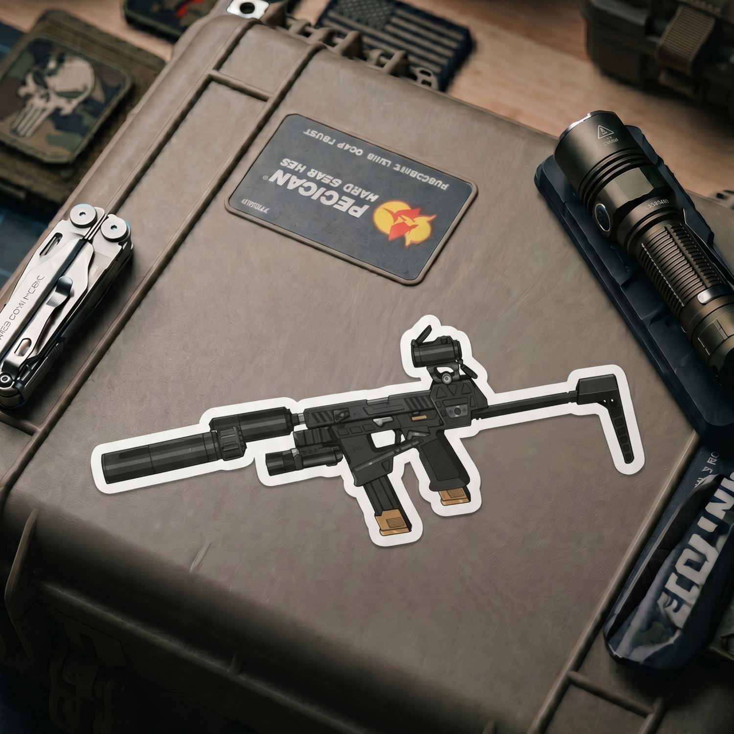 Flux Raider - Sticker