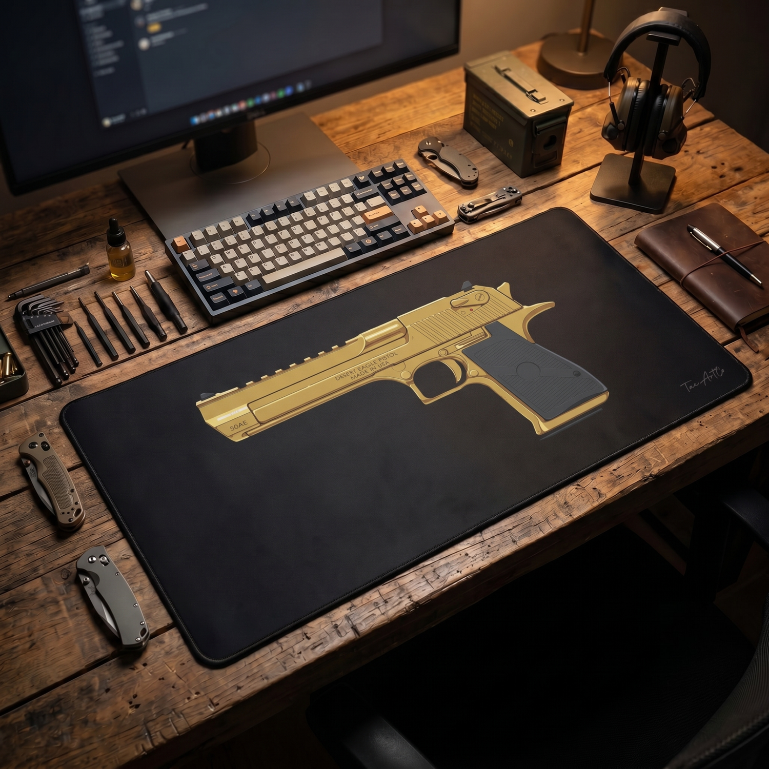 Desert Eagle Gold – Desk Mat