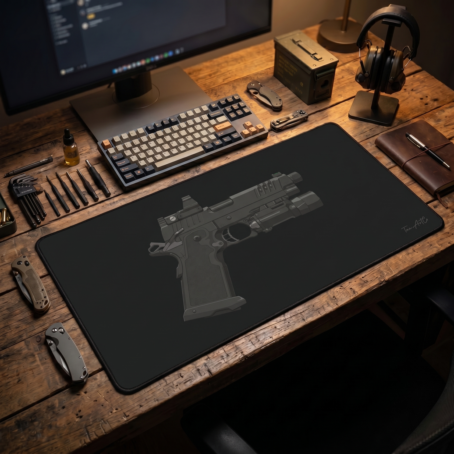 2011 Gucci Pistol – Desk Mat