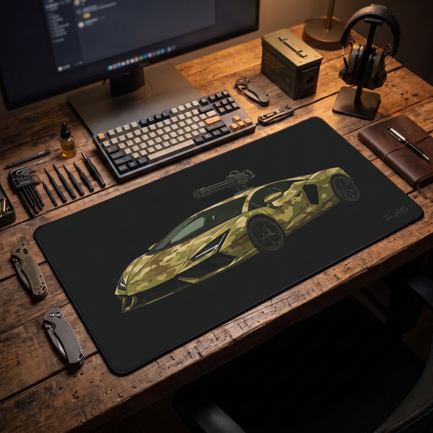 Lambo Technical - Desk Mat