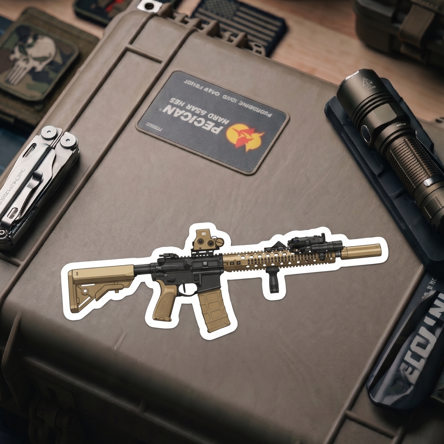 M4A1 MOD II - Sticker