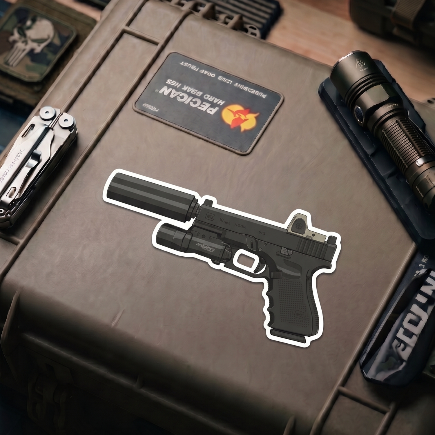 MK27 (Glock) - Sticker