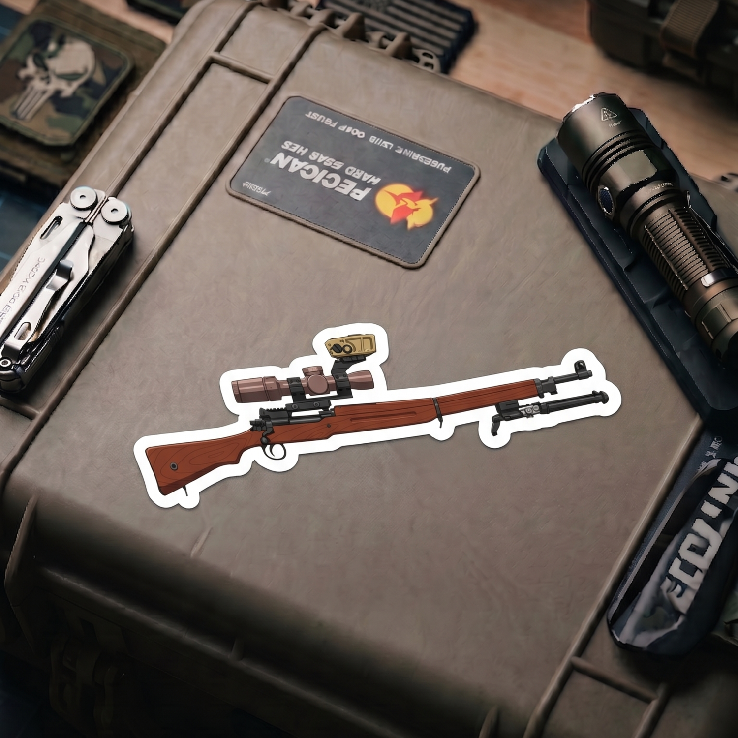 Modern Enfield - Sticker