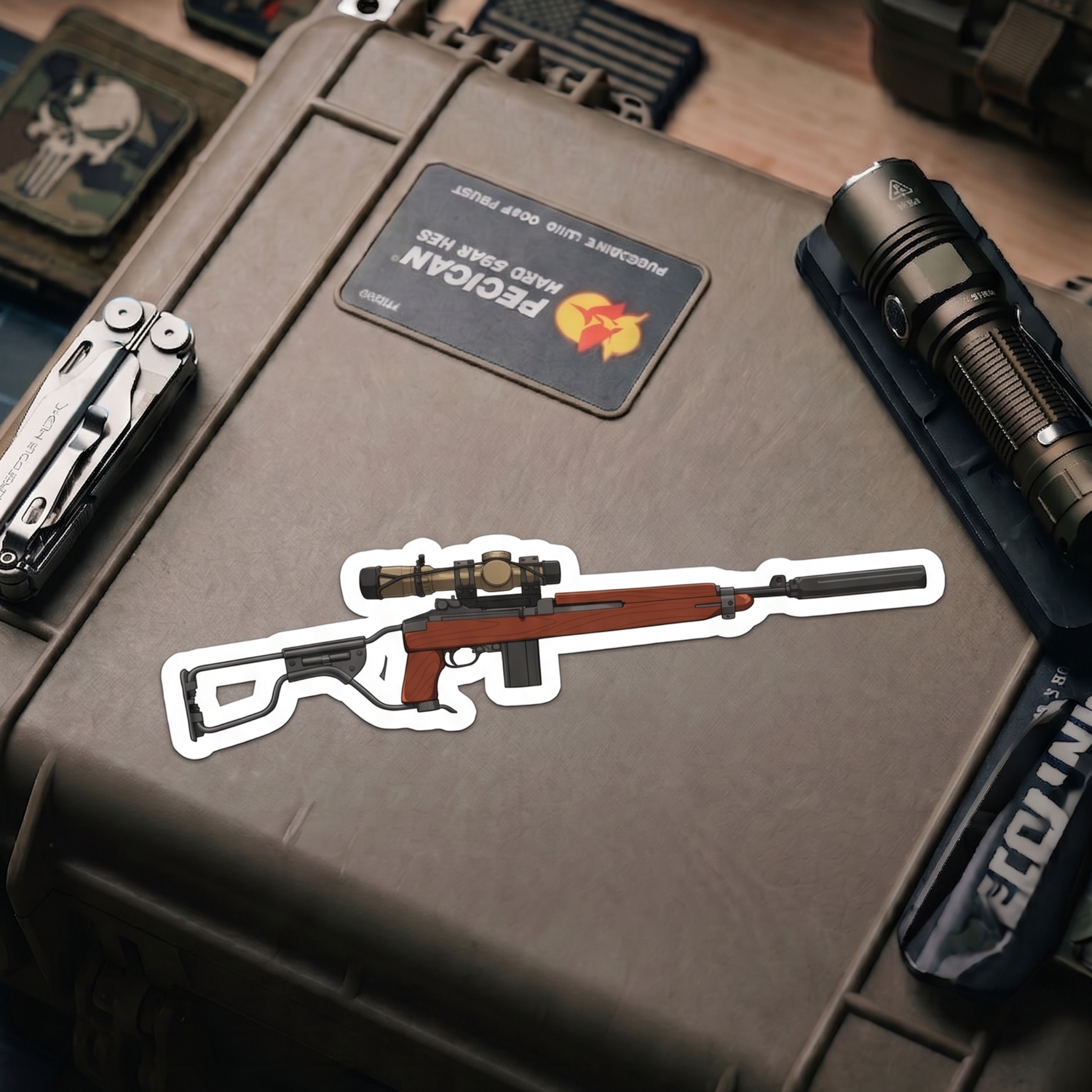 Modernized M1 Carbine - Sticker