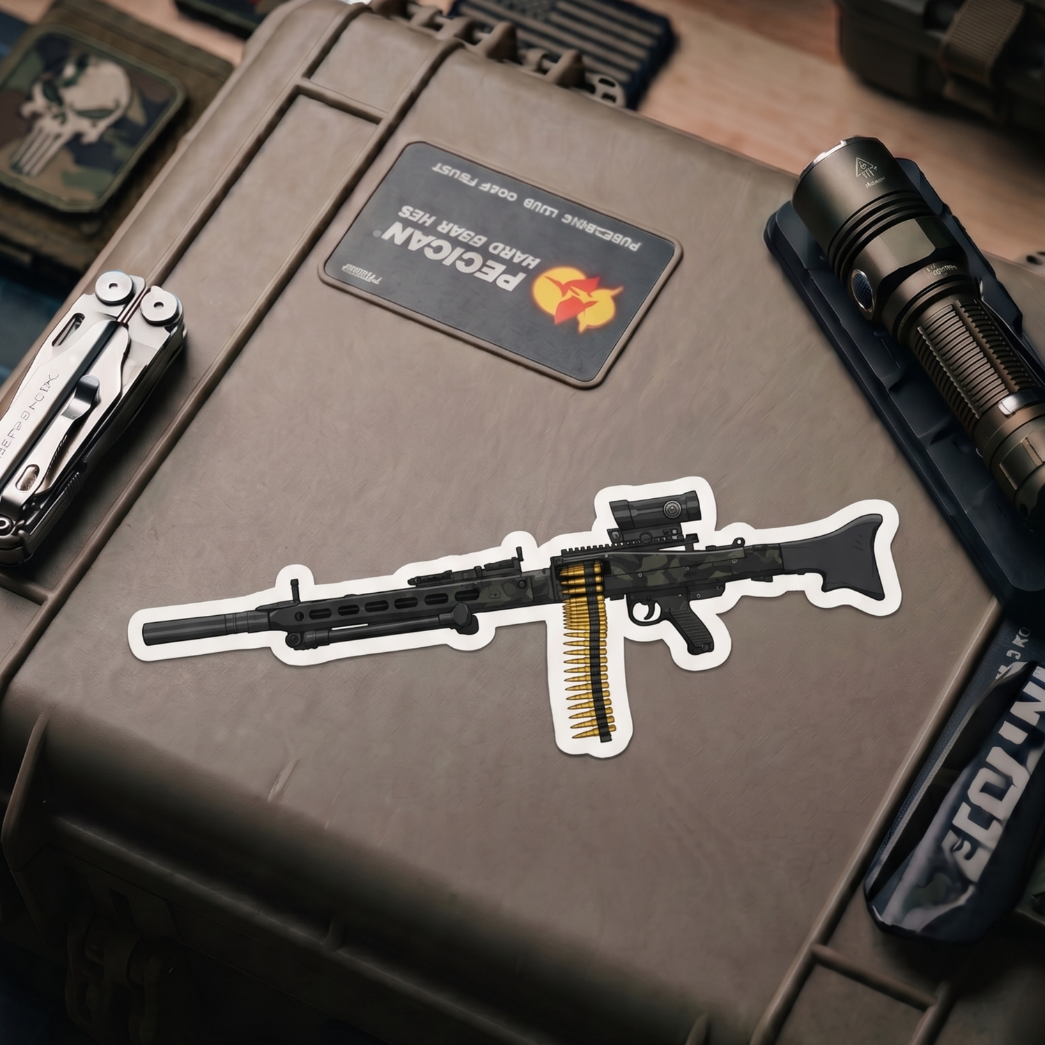 Suppressed MG42 - Sticker