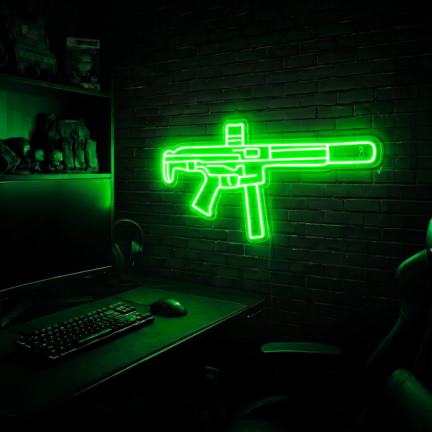AR v5 premium LED neon sign - Green