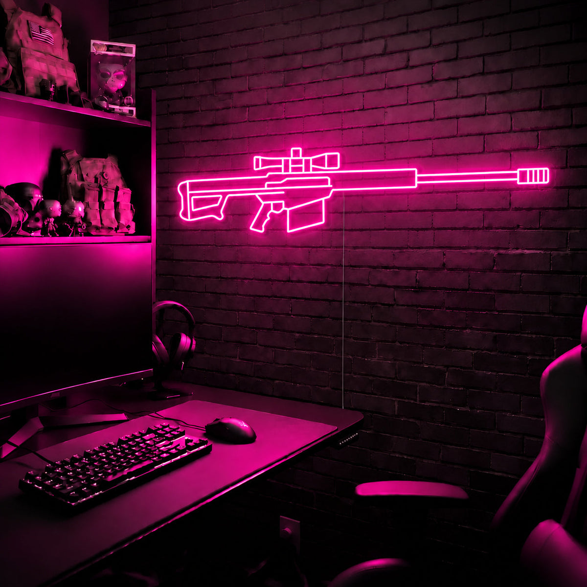 Barrett 50 premium LED neon sign - Pink