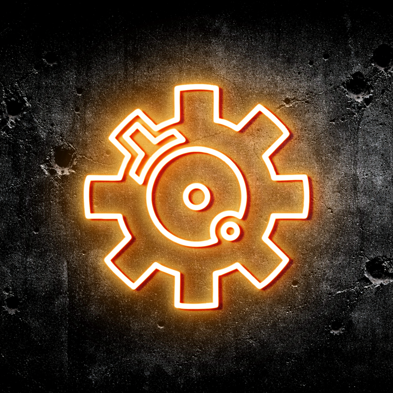 Bolt Face LED Sign – TacArtCo MINI