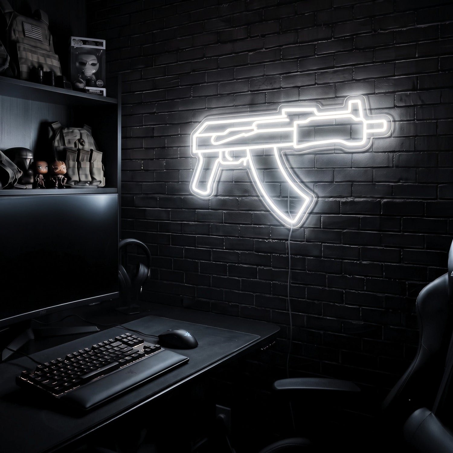 Draco premium LED neon sign - Cool White