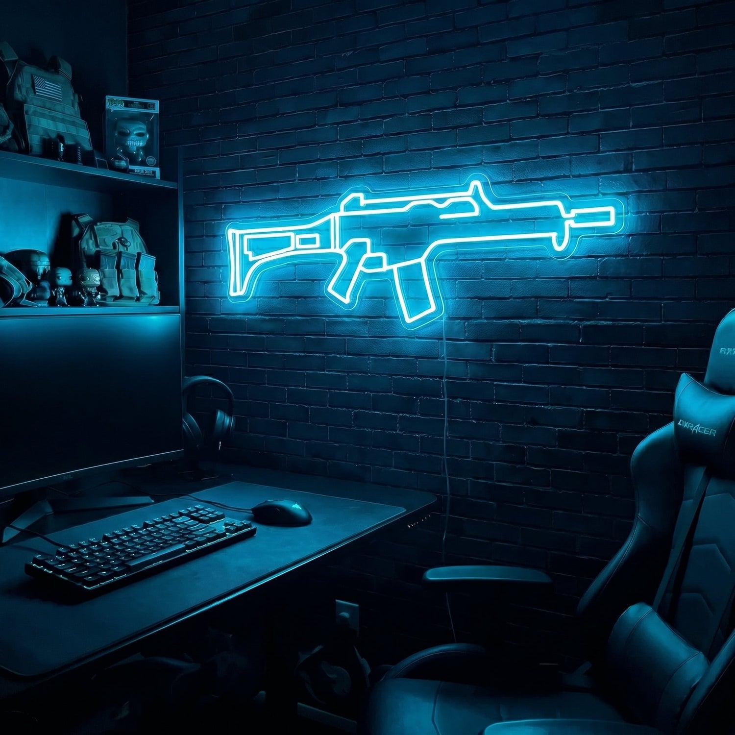 G36 premium LED neon sign - Ice Blue
