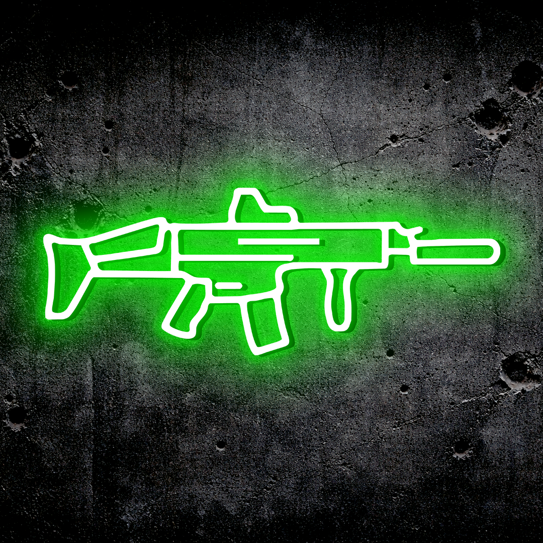 SCAR Shorty LED Sign – TacArtCo MINI
