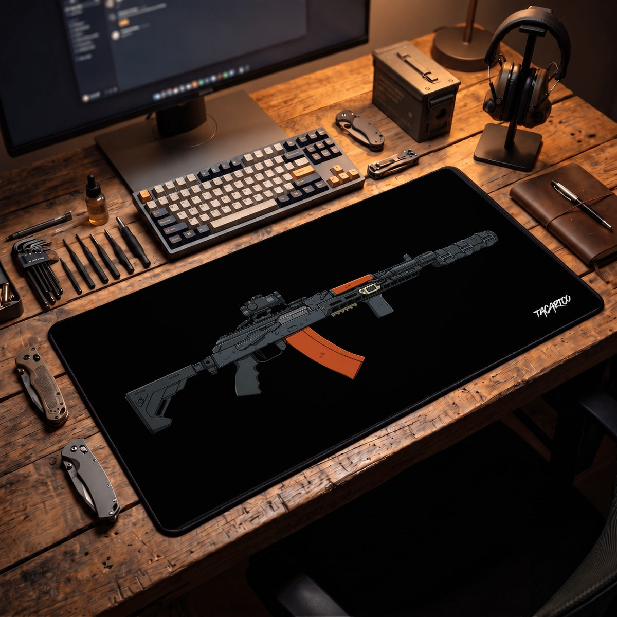 AK V2 - Desk Mat lifestyle cover