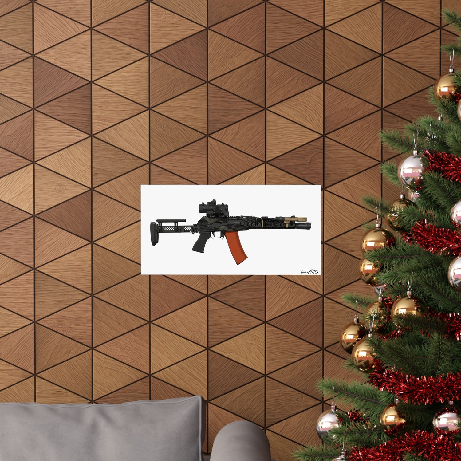 AK v4 - Matte Poster