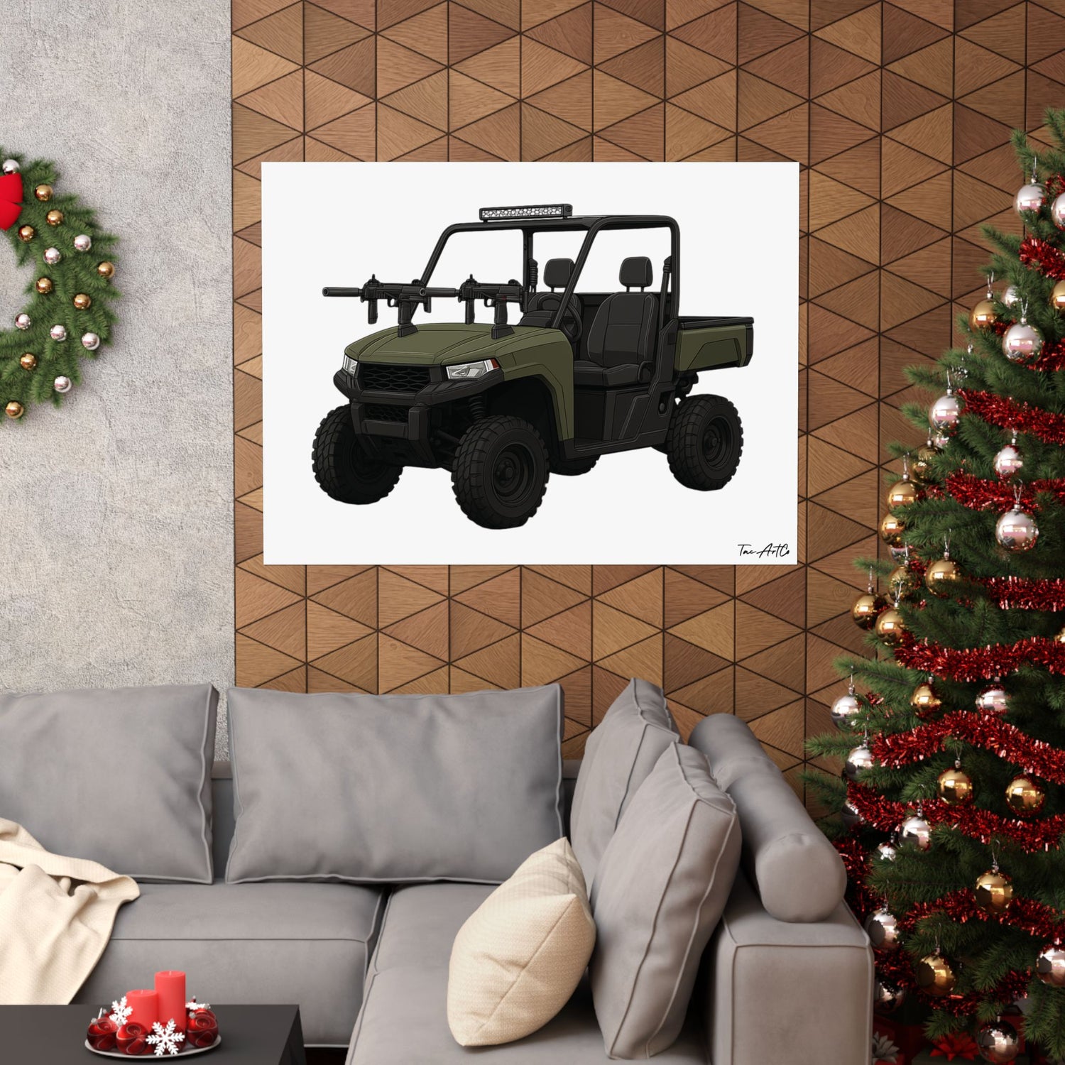 UTV Technical - Matte Poster