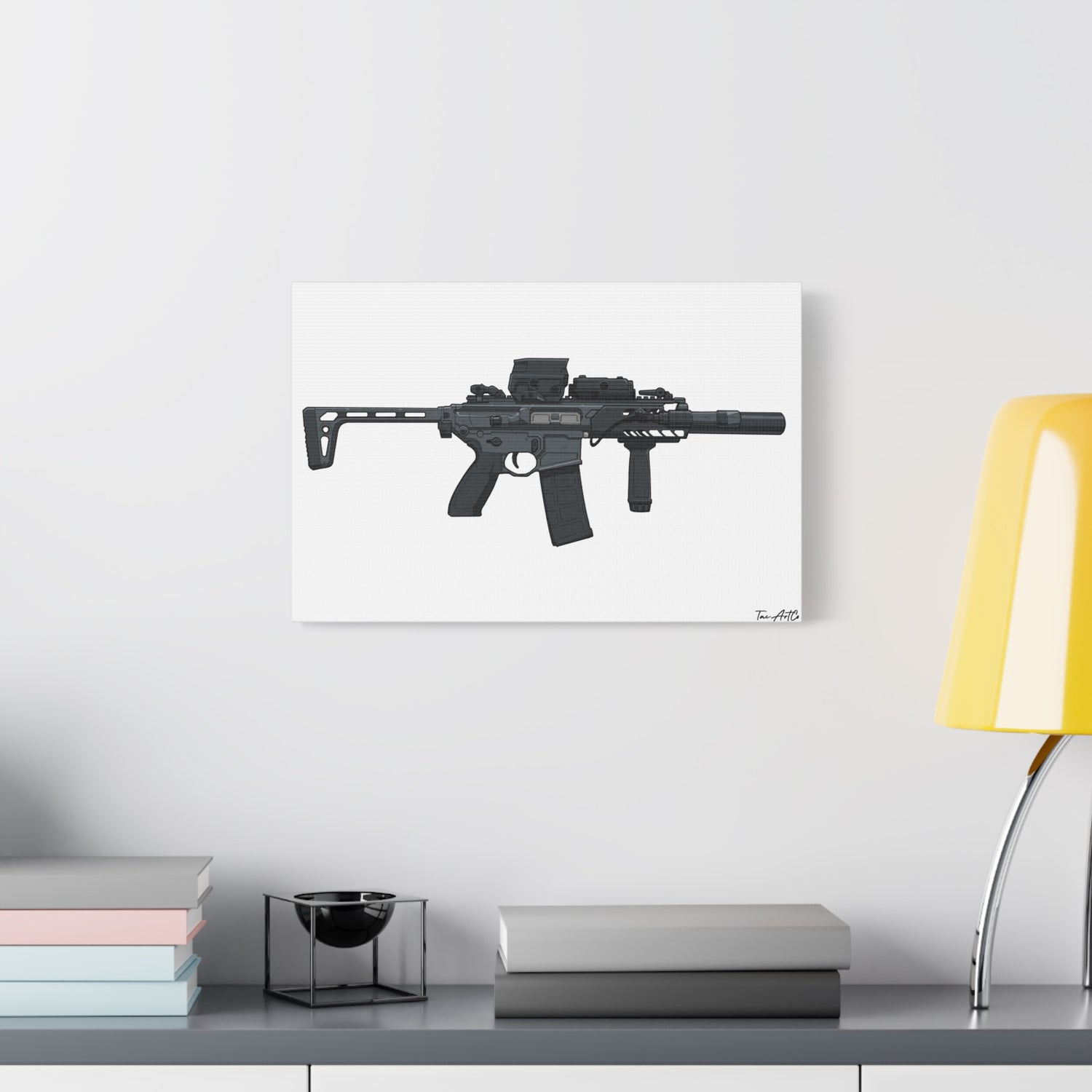 SIG MCX – Compact Rifle Canvas Print