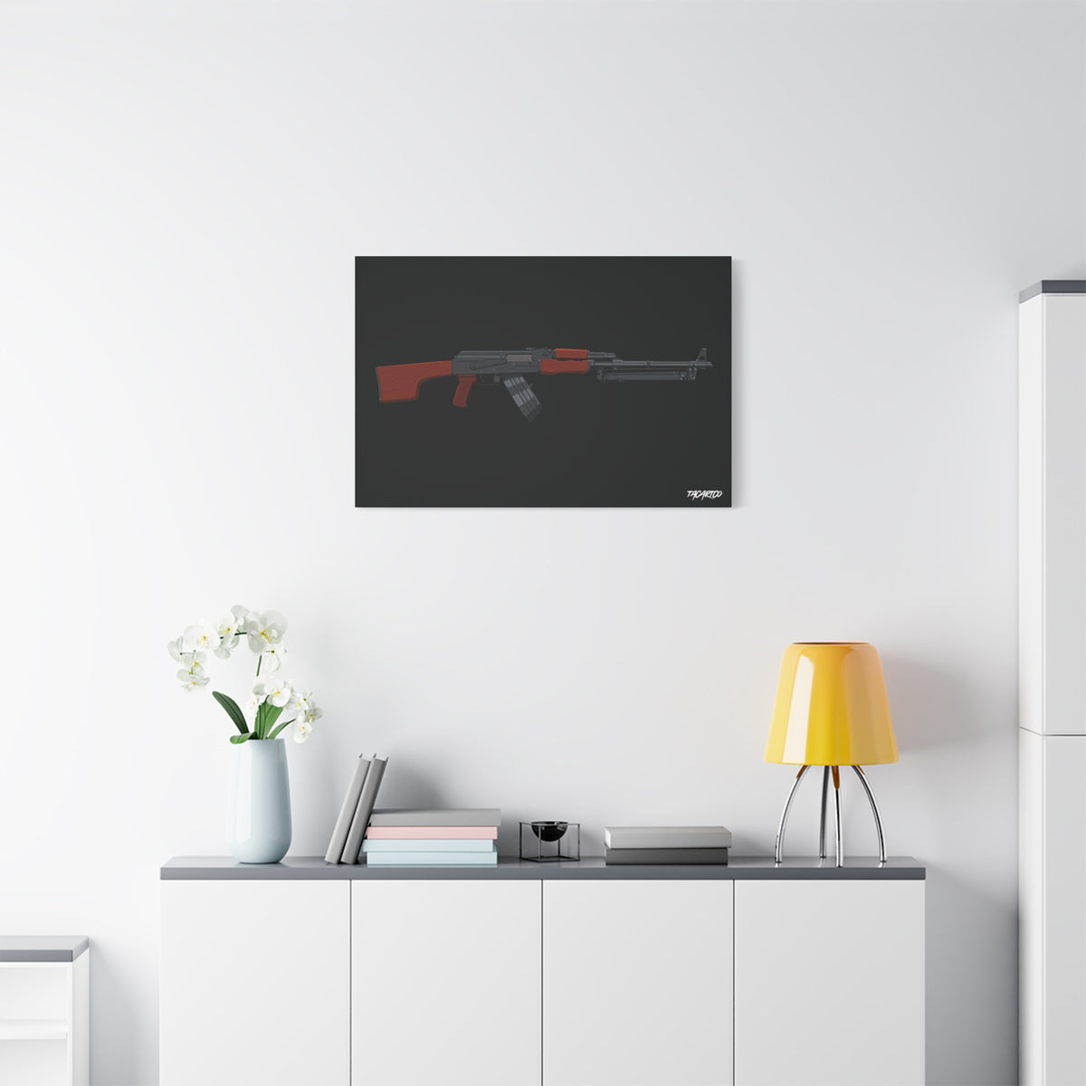 RPK - Canvas Print (Black Background)