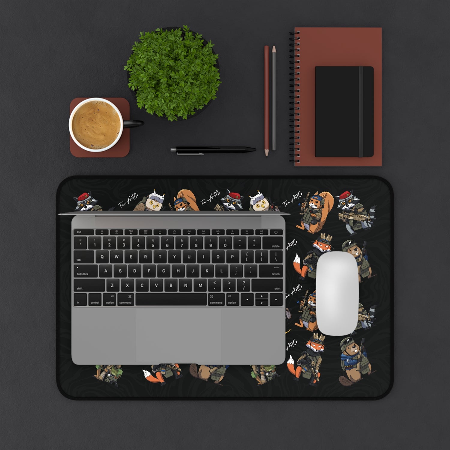 Delta Forest Unit Pattern - Desk Mat