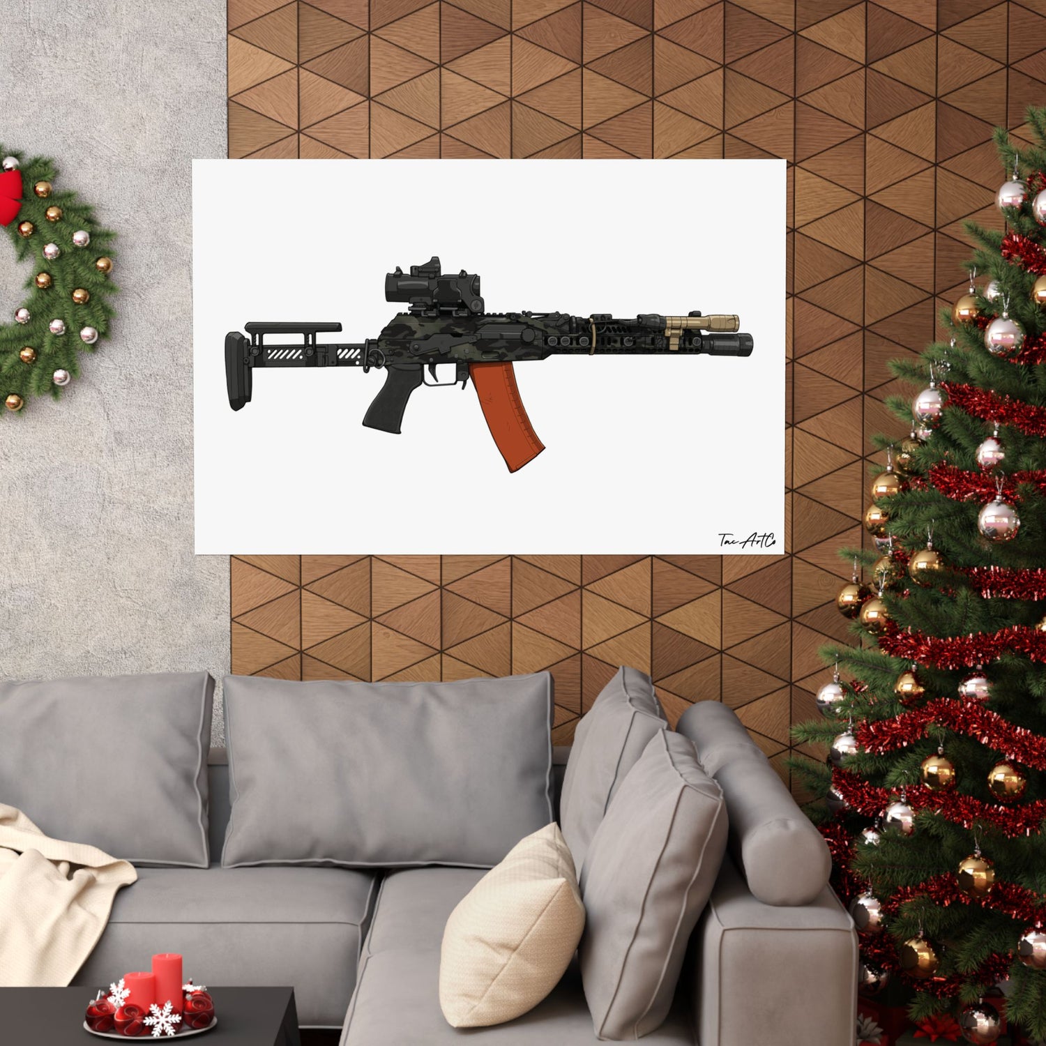 AK v4 - Matte Poster