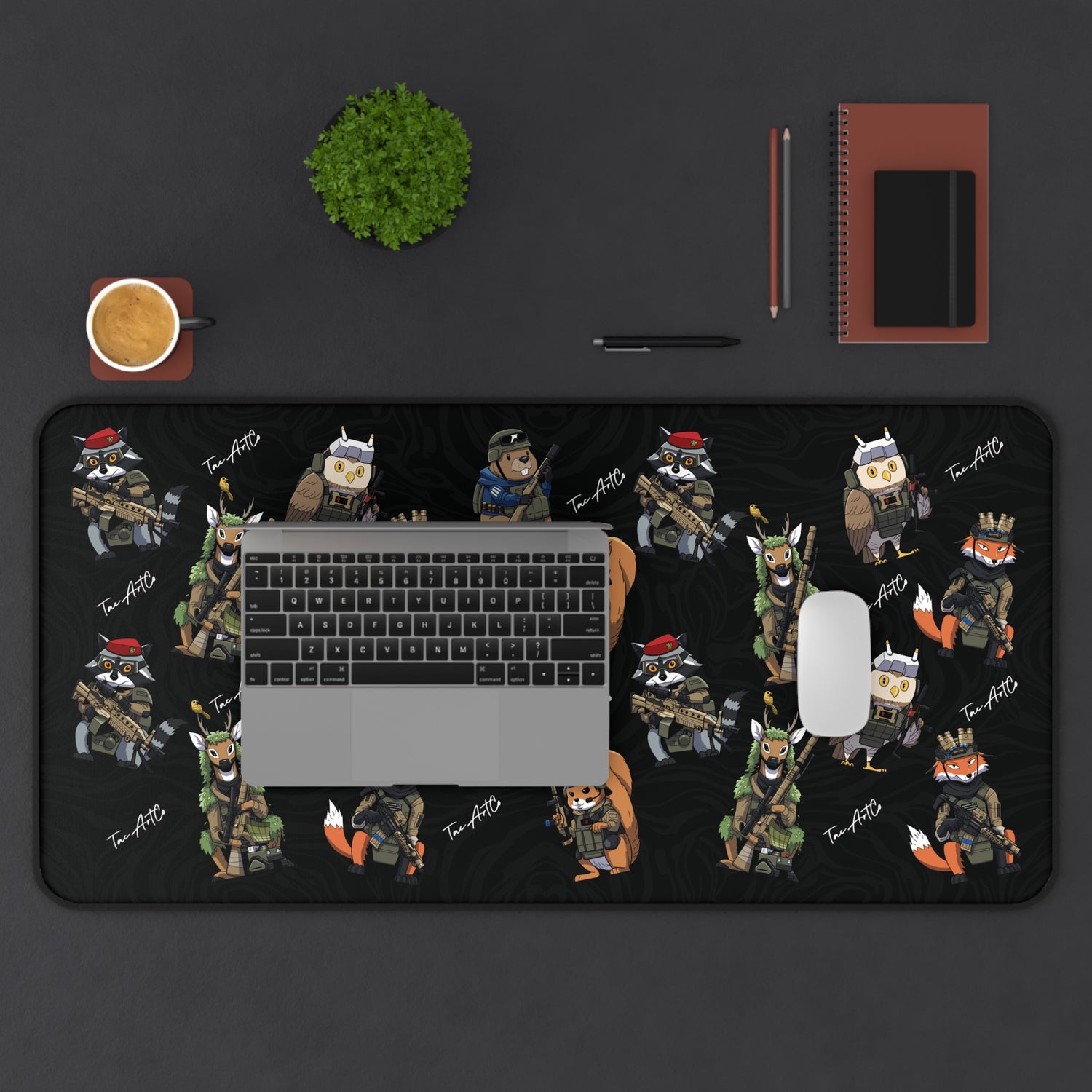Delta Forest Unit Pattern - Desk Mat