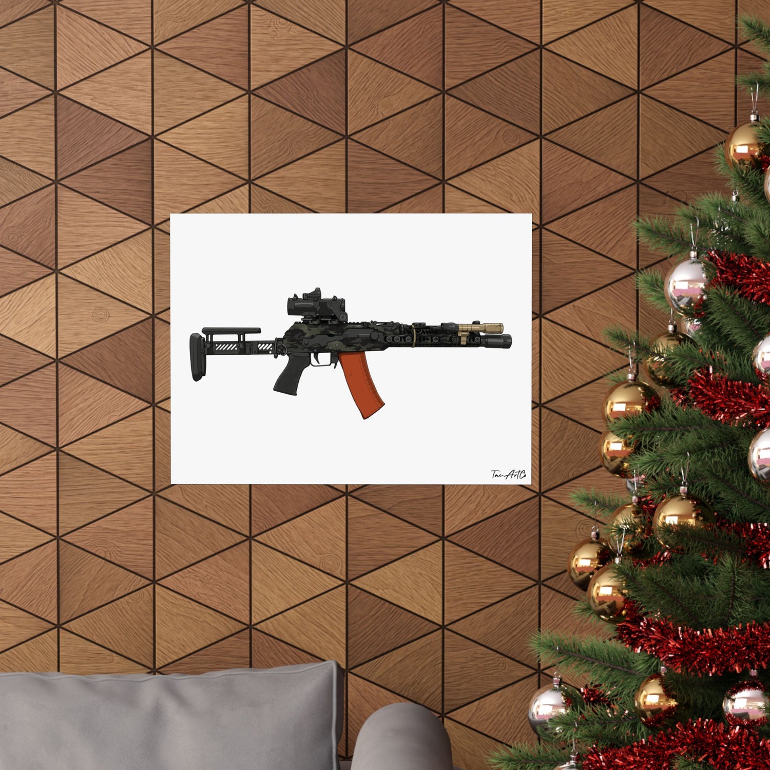AK v4 - Matte Poster