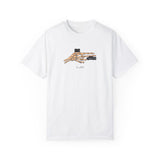 Skeleton Finger Gun - Comfort Color 1717 Tee