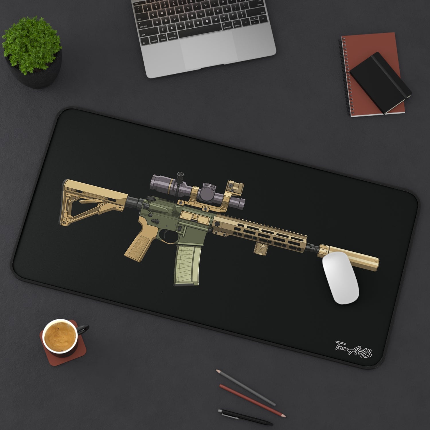 PSA Sabre AR15 Build - Desk Mat