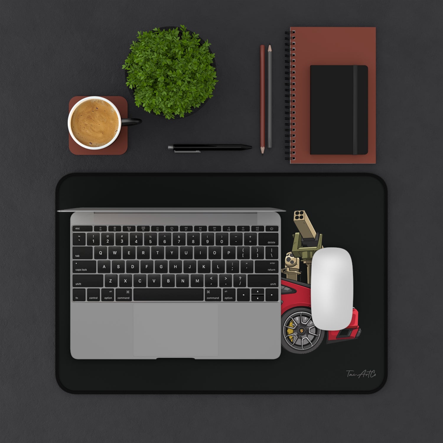 Porsche 911 Technical - Desk Mat